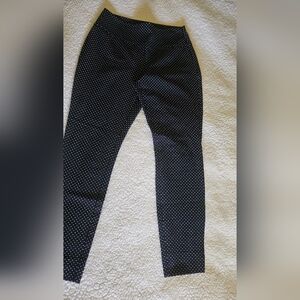 CAbi Black and White Polka Dot Leggings